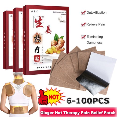 Herbal ginger patches pain - ginger,