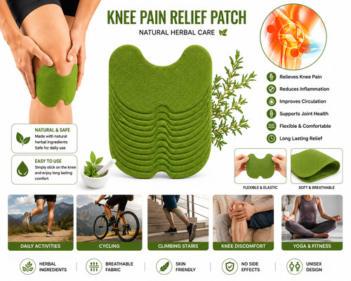 Well knee herbal patches - herbal,