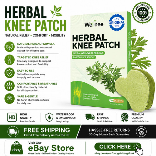 Wellknee pain relief - relief, patches
